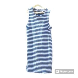 LAST CHANCE GUC FOSSIL Side gusset striped A-line dress sz. S